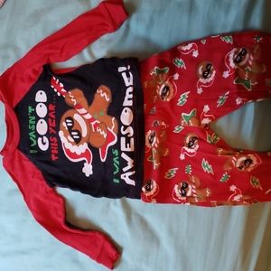 NWOT Christmas Pajamas Size 24 Months